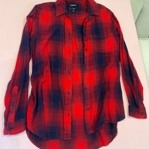 Plaid Flannel Shirt